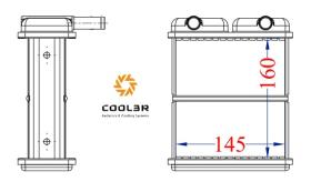 R.D. 15152407 - CALEFACTOR NISSAN PATROL/VANETTE CARGO