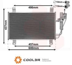 R.D. 1045L1K8C1S - CONDENSADOR MAZDA CX3/MAZDA 2