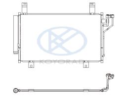 KOYO CD060657 - CONDENSADOR MAZDA CX5