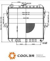 R.D. 17011115 - RADIADOR TOYOTA HILUX 2.4D LN65