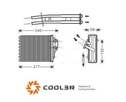 R.D. 103003N81 - CALEFACTOR FIAT PANDA / 500