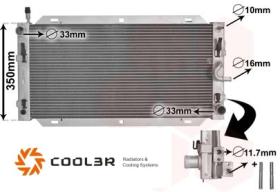 R.D. 103201085 - RADIADOR FORD FOCUS (MODULO RADIADOR + CONDENSADOR)