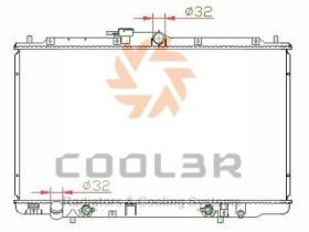 R.D. 103818087 - RADIADOR HONDA ACCORD 3.0 V6 A/T