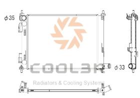 R.D. 1041L2081X - RADIADOR KIA RIO IV/STONIC