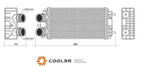 R.D. 1055B3J81 - INTERCOOLER OPEL CORSA F/MOKKA - CITROEN