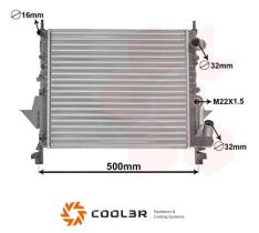 R.D. 10600308A1 - RADIADOR RENAULT TWINGO 1.2