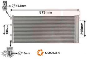 R.D. 106043K8C2 - CONDENSADOR NISSAN-RENAULT-OPEL