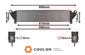 R.D. 1045D1J81 - INTERCOOLER MAZDA CX5