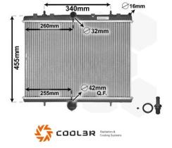 R.D. 10239708A1 - RADIADOR CITROEN C8-PEUGEOT 807