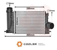 R.D. 1027C1J81 - INTERCOOLER NISSAN QASHQAI-RENAULT