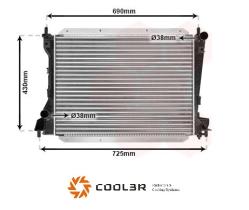 R.D. 103720081 - RADIADOR JAGUAR S-TYPE