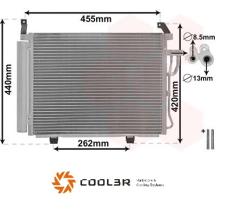 R.D. 104003K8C1S - CONDENSADOR HYUNDAI I10