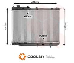 R.D. 104555083 - RADIADOR MAZDA 323/PREMACY