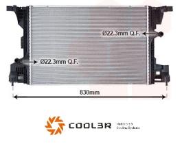 R.D. 1050C2082 - RADIADOR MERCEDES W177-W247