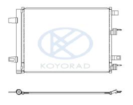 KOYO CD411459 - CONDENSADOR MERCEDES W177/W247