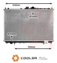 R.D. 105210081 - RADIADOR MITSUBISHI CARISMA/VOLVO