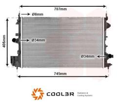 R.D. 105518085 - RADIADOR OPEL VECTRA 1.9 CDTI/FIAT