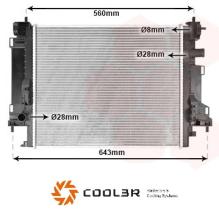 R.D. 1060A2081 - RADIADOR RENAULT TWINGO-SMART