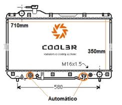 R.D. 108144083 - RADIADOR TOYOTA RAV4 2.0 16V A/T