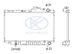 KOYO PA010027 - RADIADOR TOYOTA COROLLA AE86