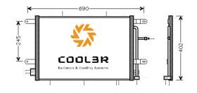 R.D. 101335K8C2 - CONDENSADOR AUDI A4