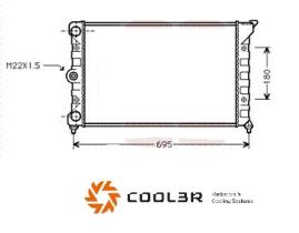 R.D. VW078 - RADIADOR VW PASSAT