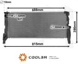 R.D. BW236 - RADIADOR BMW 2/MINI