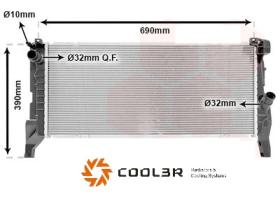 R.D. BW285 - RADIADOR BMW X1/MINI