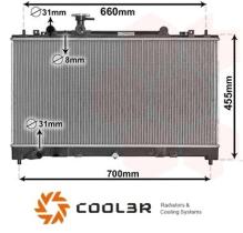 R.D. 104560087 - RADIADOR MAZDA 6