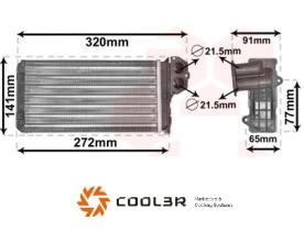 R.D. CT634 - CALEFACTOR CITROEN XSARA-PEUGEOT