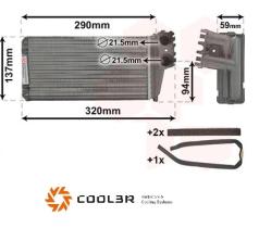 R.D. PE560 - CALEFACTOR PEUGEOT 307