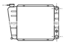 R.D. PE022 - RADIADOR PEUGEOT 505