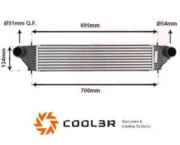 R.D. 1052X1J81 - INTERCOOLER MITSUBISHI OUTLANDER III