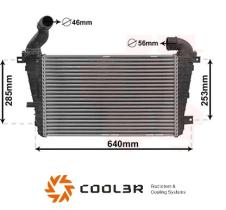 R.D. 105509J84 - INTERCOOLER OPEL ASTRA H