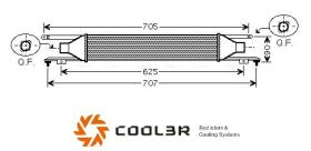 R.D. 105558J81 - INTERCOOLER OPEL CORSA D