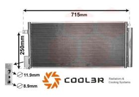 R.D. 105558K8C2S - CONDENSADOR OPEL CORSA D-FIAT