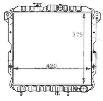 R.D. MT652 - RADIADOR MITSUBISHI GALANT METALICO