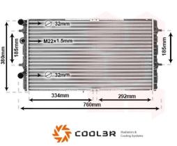 R.D. 10671608A1 - RADIADOR SEAT IBIZA III/CORDOBA