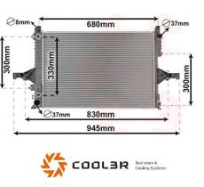 R.D. 109080082 - RADIADOR VOLVO S70/C70 97-02 A/T