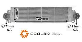 R.D. 109568J81 - INTERCOOLER VW TRANSPORTER-MULTIVAN T5