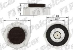 R.D. 10A2649 - TAPON DEPOSITO RENAULT 1.4BAR