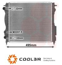 R.D. RT934 - RADIADOR RENAULT CLIO - EXPRESS +AC