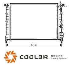 R.D. RT706 - RADIADOR RENAULT 21