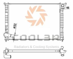 R.D. 1444042 - RADIADOR MINI ONE - COOPER`02