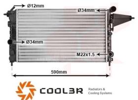 R.D. OP775 - RADIADOR OPEL VECTRA A