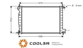 R.D. FD668 - RADIADOR FORD FIESTA IV-MAZDA