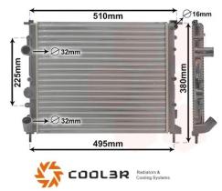 R.D. 10606008B4 - RADIADOR RENAULT KANGOO 1.2 -97