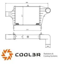 R.D. LC059 - INTERCOOLER LANCIA DELTA