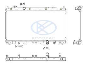 KOYO PL082131 - RADIADOR HONDA JAZZ III